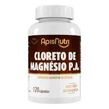 Cloreto de Magnésio P.A. 600mg 120 Cápsulas - ApisNutri