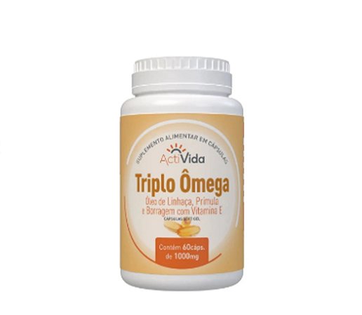 Triplo Omega 3 1G 60 Cápsulas- ActiVida
