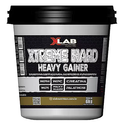 Xtreme Hard Heavy Gainer 6kg (Balde) - XLab Nutritiin