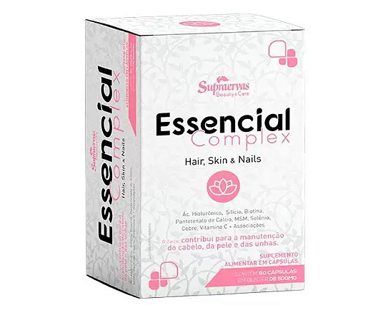 Essencial Complex 500mg 60 Cápsulas - Supraervas