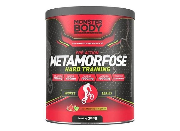 Metamorfose 300g Hard Sabor Melancia com Limão - Supraervas