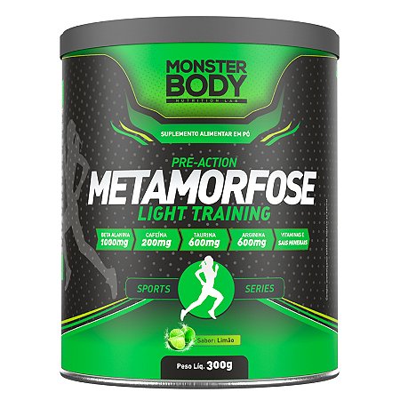 Metamorfose Light 300g Sabor Limão - Supraervas