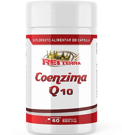 Coenzima Q10 500mg 60 Cápsulas - Rei Terra