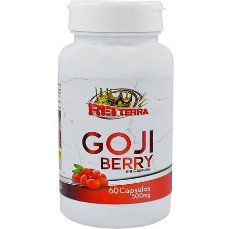 Goji Berry 500mg 60 Cápsulas - Rei Terra