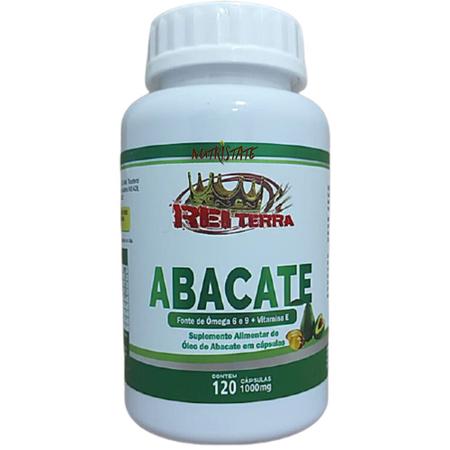 Óleo de Abacate 1000mg 120 Cápsulas - Rei Terra