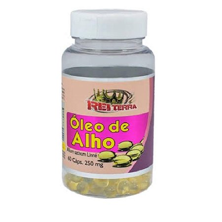 Óleo de Alho 250mg 60 Cápsulas- Rei Terra