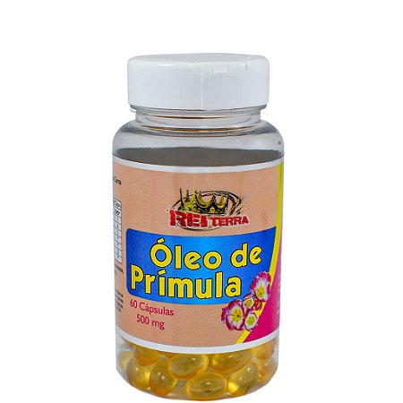 Óleo de Prímula 500mg 60 Cápsulas- Rei Terra