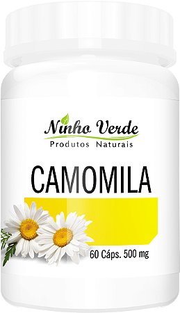 Camomila 500mg 60 Cápsulas