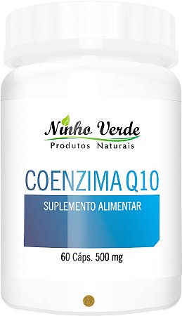 Coezima Q10 500mg 60 Cápsulas - Ninho Verde