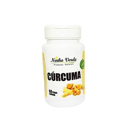 Cúrcuma 500mg 60 Cápsulas- Ninho Verde