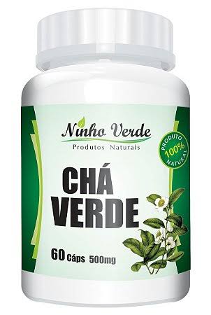 Chá Verde 500mg 60 Cápsulas- Ninho Verde