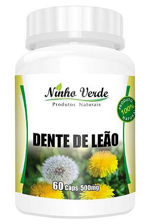 Dente de Leão 500mg 60 Cápsulas- Ninho Verde