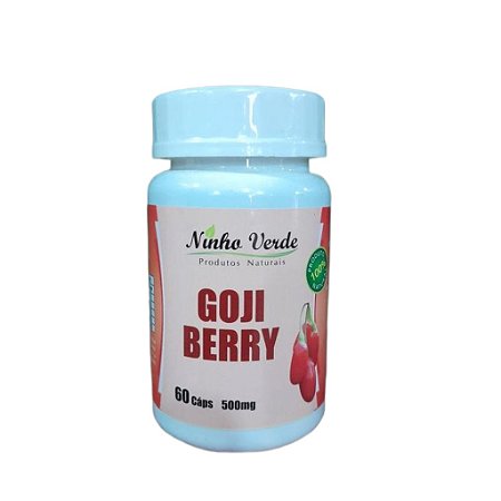 Goji Berry 500mg 60 Cápsulas- Ninho Verde
