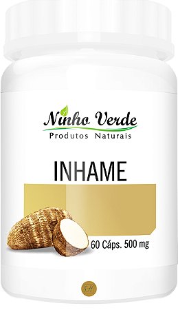 Inhame 500mg 60 Cápsulas- Ninho Verde