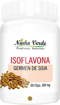 Isoflavona 500mg 60 Cápsulas- Ninho Verde