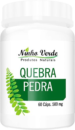 Quebra Pedra Natural 500mg 60 Cápsulas- Ninho Verde