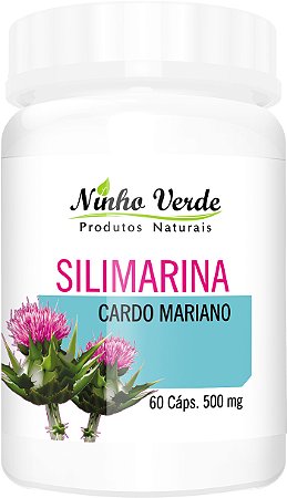Silimarina 500mg 60 Cápsulas- Ninho Verde