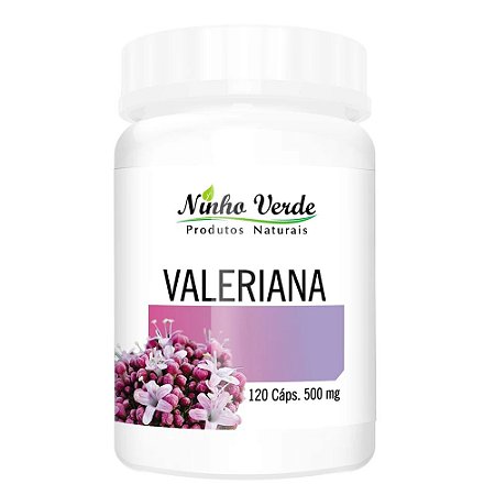 Valeriana 500mg 60 Cápsulas- Ninho Verde