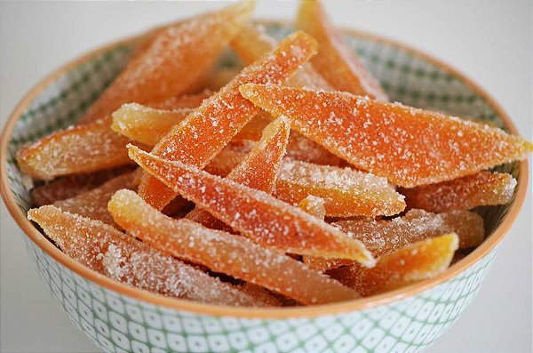 Laranja em Cascas Cristalizadas -5kg