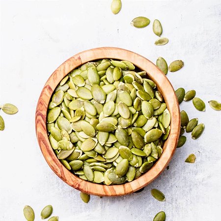 Semente de Abóbora sem Casca Crua A A -25kg