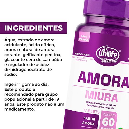 Amora Miúra Mástigavel V com itE,D e B12