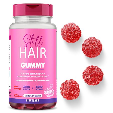 Gummy Hair Still  com 30 Gomas - Unilife