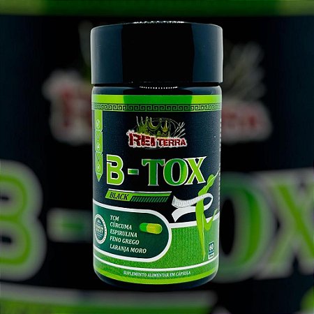 B-Tox Black 60 Cápsulas - Rei Terra