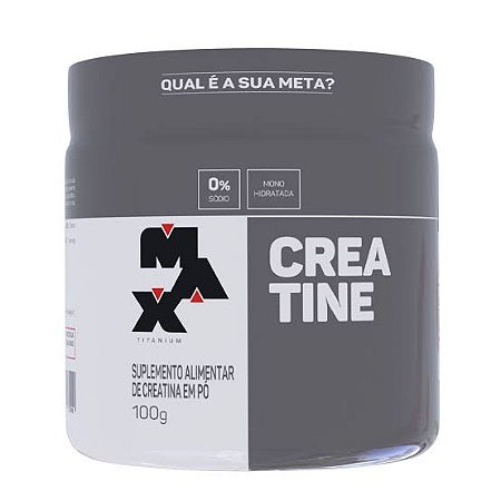 Creatina 100g - Max Titanium