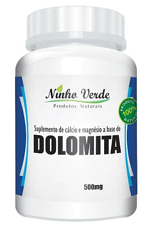 Dolomita 500mg 120Cápsulas- Ninho Verde