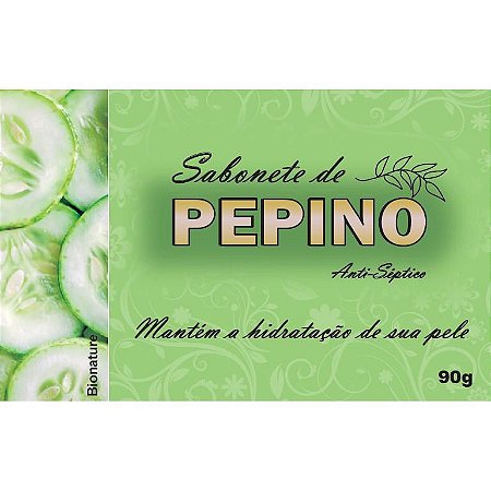 Sabonete de Pepino 90gr - Bionature