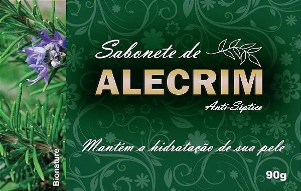 Sabonete de Alecrim 90gr - Bionature