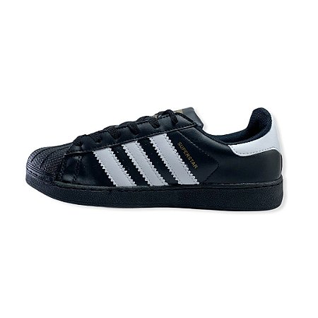 adidas star branco e preto