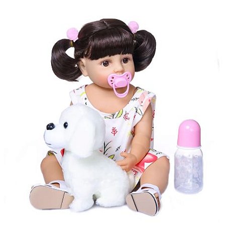 Boneca Reborn 100% Silicone - Luiza (Pronta Entrega) - Dinda