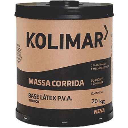 Massa Corrida Kolimar 20kg- Barrica