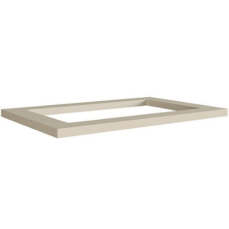 TAMPO COOKTOP 5 BOCAS COZINHA MODULAR ÈDEZ UNE - 100% MDF - 80 CM - OFF WHITE