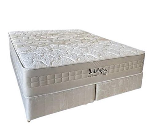 Cama Box QUEEN Size Anjos King Best com Molas 158 X 70 X 198