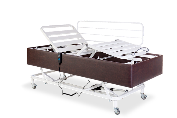 Cama Comfort Steel Pilati com grade solteiro 90 X 200