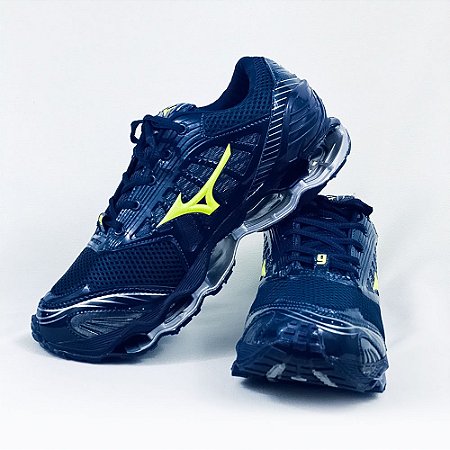 mizuno wave verde limao