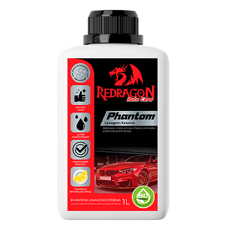 LAVAGEM EXTERNA REDRAGON AUTO CARE PHANTOM 1 LITRO