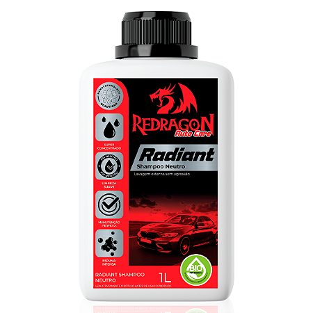 SHAMPOO NEUTRO DA REDRAGON RADIANT