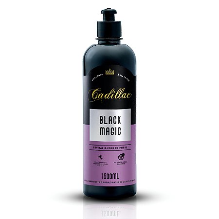 Black Magic 500ml Cadillac – Revitalizador de Pneus com Brilho Molhado
