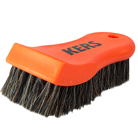 Kers Escova para Limpeza de Couro com Cerdas Naturais