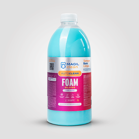 Foam Gloss Magil Clean 3L – Lava Auto Neutro Premium