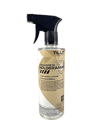 Revelador de Hologramas Tillit 500ml – Detecção Precisa de Imperfeições