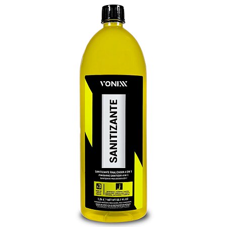 Sanitizante Finalizador 1L Vonixx – Desinfetante 4 em 1 para Estofados