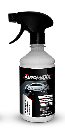 Cera Automotiva Líquida Pintura Clara Automaxx 500ml – Brilho e Proteção
