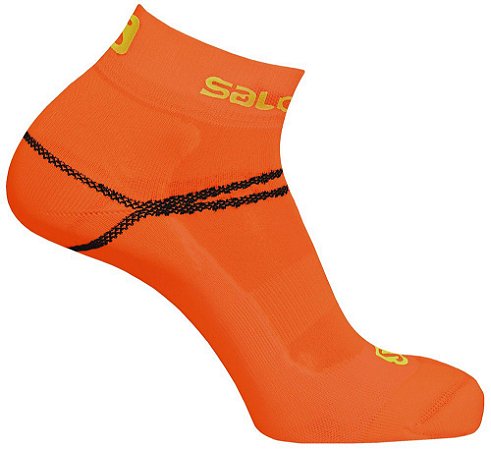 Meia Salomon Sense Masculina - Laranja