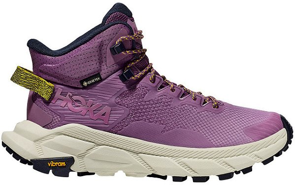 Bota Hoka Trail Code Mid GTX Feminina - Roxa