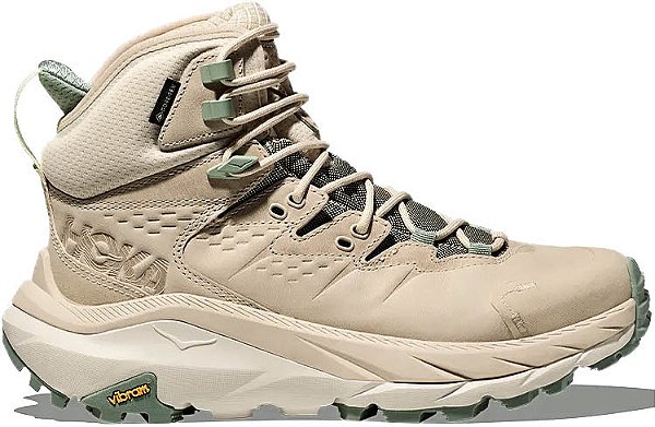 Bota Hoka Kaha 2 Mid GTX Feminina - Bege