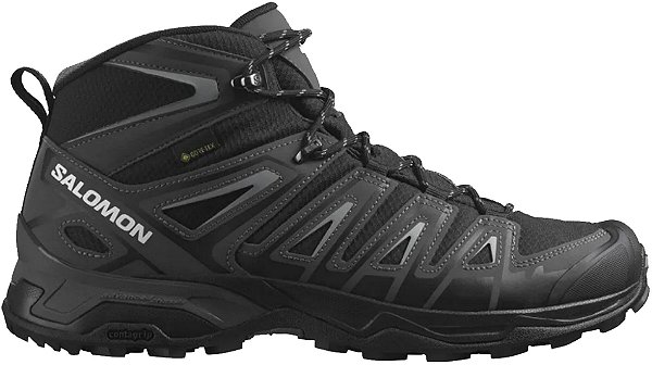 Bota Salomon X Ultra Pioneer MID GTX Masculina - Preta